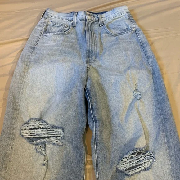 Edwin Distressed Boyfriend Jeans - Picture 6 of 14